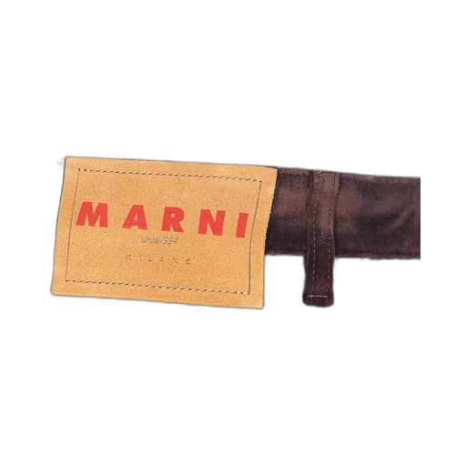 Logo Patch Denim Mini Skirt