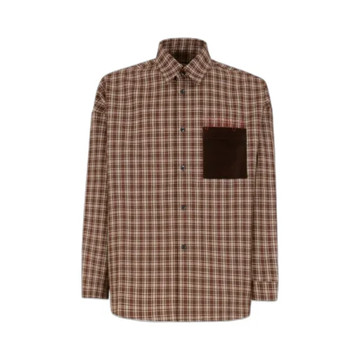 Checked Long Sleeved Shirt