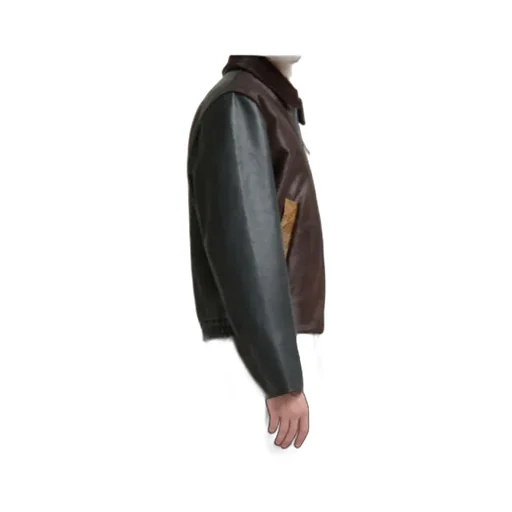 Zipped Leather Jacket