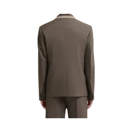 Double-Breasted Wool Blazer With Marni Mending