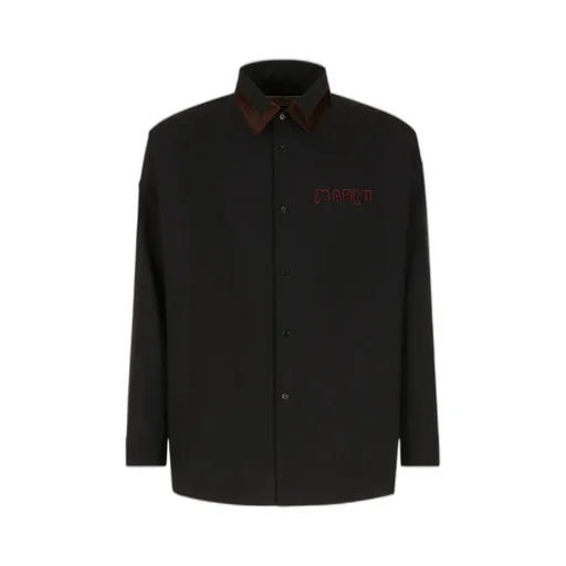 Collared Long-Sleeve Shirt