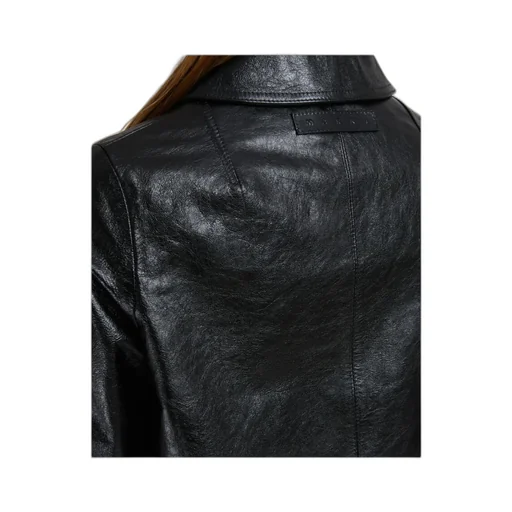 Shiny Leather Jacket