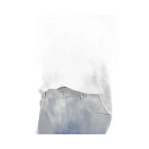 Organic Cotton T-Shirt With Shirred Detail