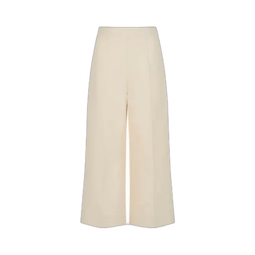 Cotton Cady Cropped Trousers