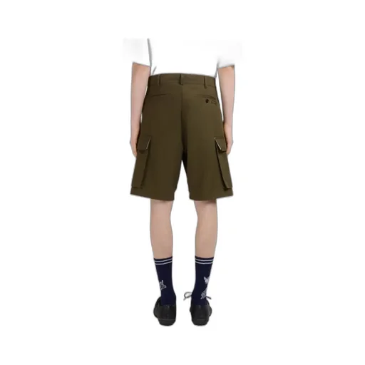Gabardine Cargo Shorts