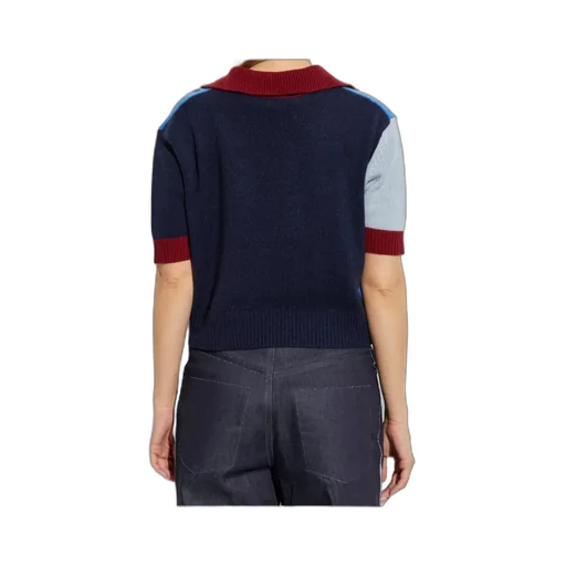 Colourblock Short-Sleeve Top