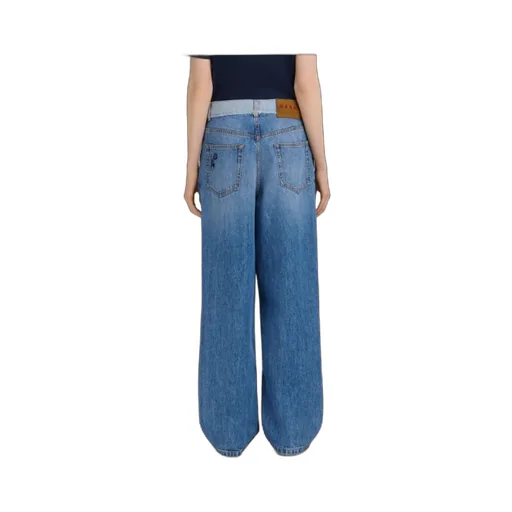 Denim Embroidered Jeans
