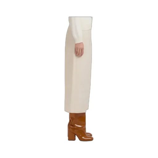 Cotton Cady Cropped Trousers