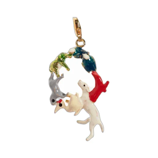 Animal Circle Pendant