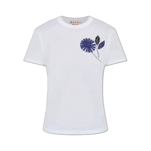 Embroidered Flower T-Shirt