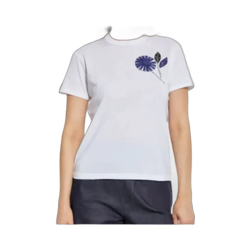 Embroidered Flower T-Shirt