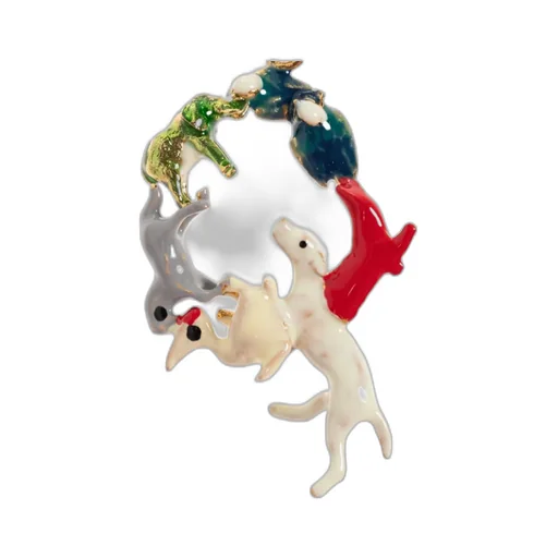 Animal Circle Pendant