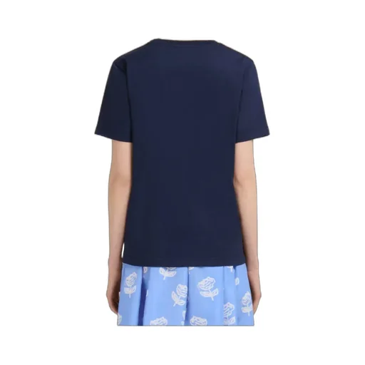 Organic Cotton T-Shirt With Marni Patch