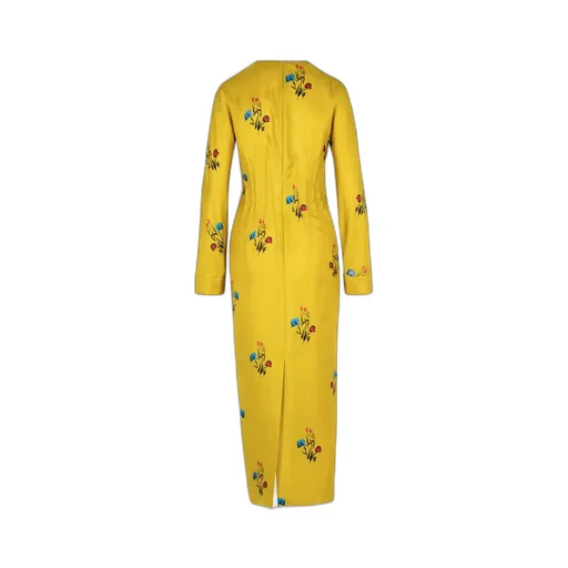 Mustard Midi Dress