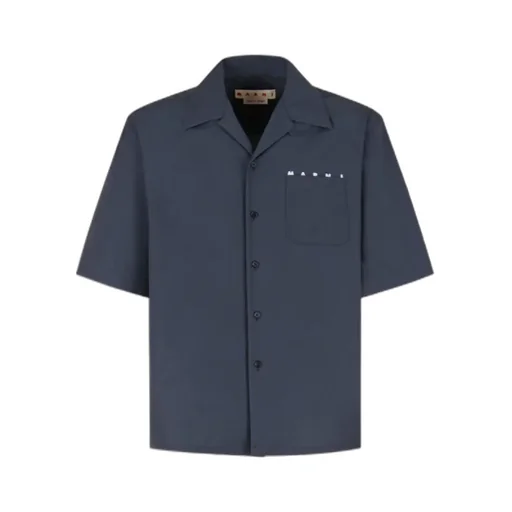 Organic Cotton Poplin Bowling Shirt