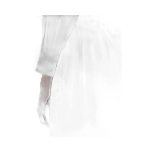 Pleated Cropped Trousers