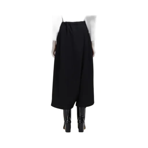 Pleated Cropped Trousers