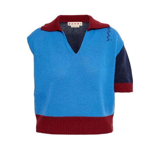 Colourblock Short-Sleeve Top