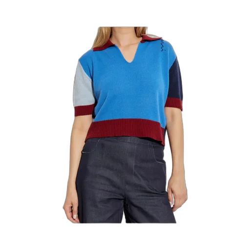 Colourblock Short-Sleeve Top