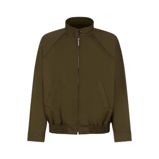 Gabardine Bomber Jacket