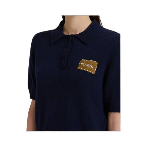 Logo Appliqué Polo Jumper