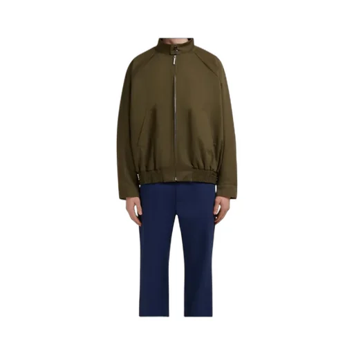 Gabardine Bomber Jacket
