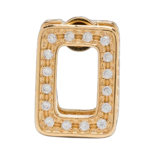Square-Frame Diamond Earring