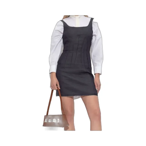 Sleeveless Denim Dress