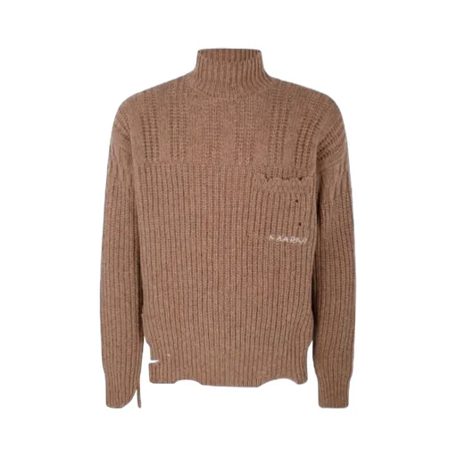 Distressed Long-Sleeved Jumper