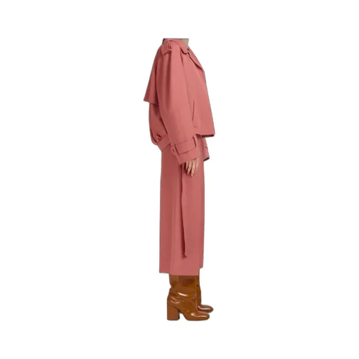 Wool Cropped Trousers