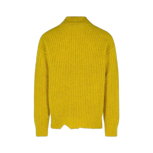 Distressed Long-Sleeved Jumper