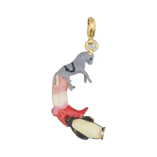 Alphabet C Charm Pendant