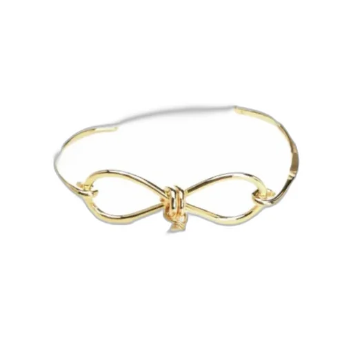 Bow Pearl-Drop Bracelet