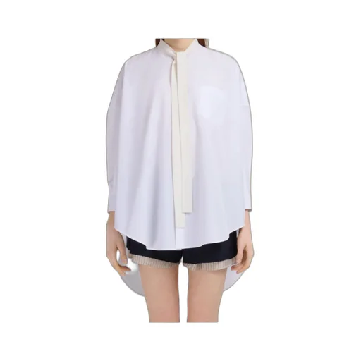 Bow Poplin Shirt