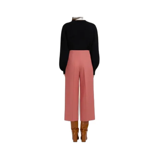Wool Cropped Trousers