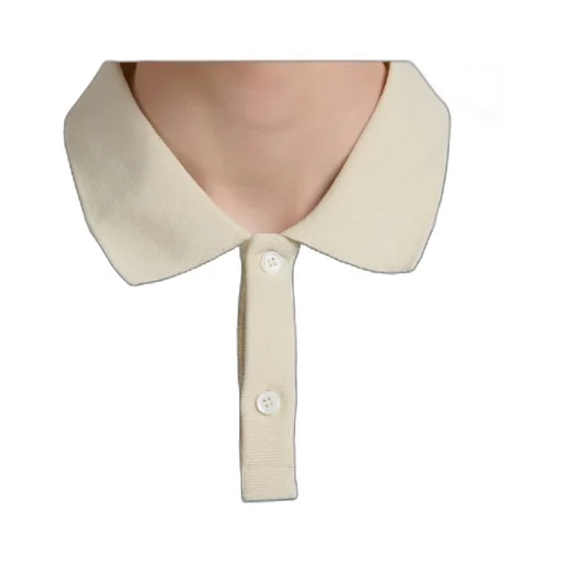 Organic Cotton Polo Shirt With Striped Front