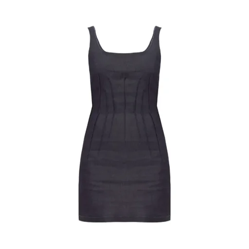 Sleeveless Denim Dress