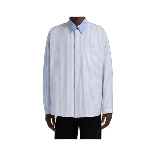 Mixed Stripes Poplin Shirt