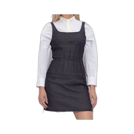 Sleeveless Denim Dress