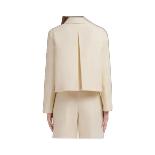 Cream Cady Jacket With Pockets