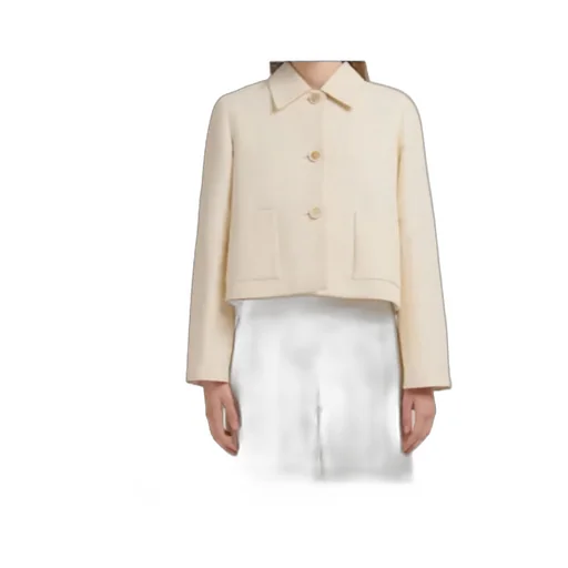 Cream Cady Jacket With Pockets