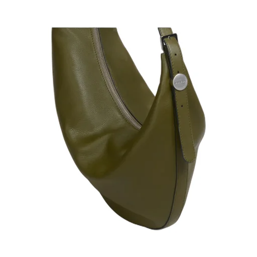 Dot Zipped Shoulder Bag
