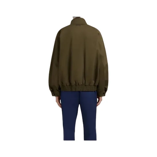 Gabardine Bomber Jacket