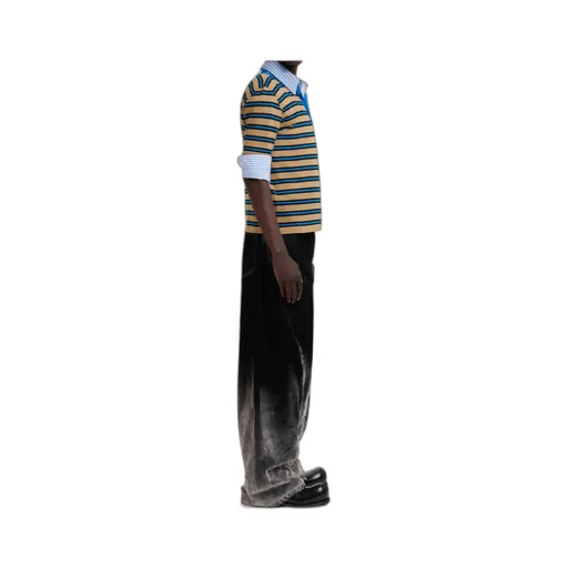Mixed Stripes Poplin Shirt