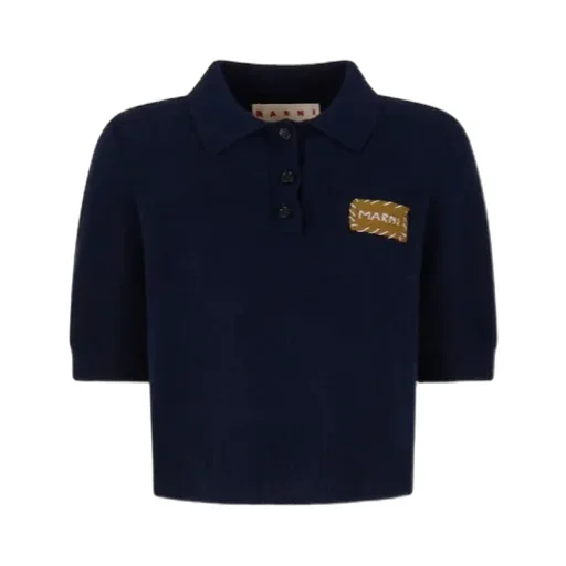 Logo Appliqué Polo Jumper