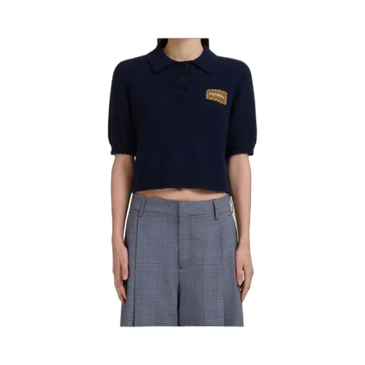 Logo Appliqué Polo Jumper