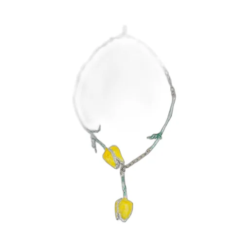 Floral Pendant Necklace