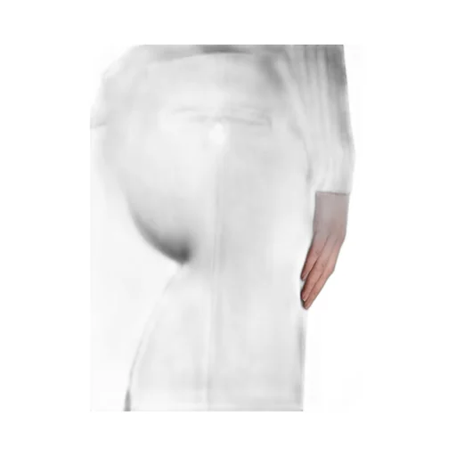 Visible Lining Midi Skirt