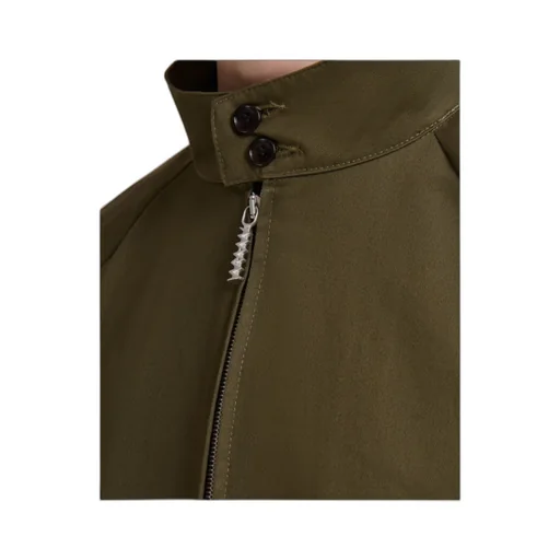 Gabardine Bomber Jacket