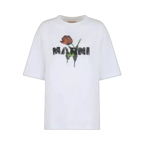Tulip Printed Crewneck T-Shirt